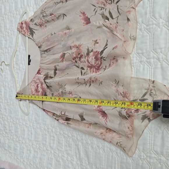 2 Ladies Made in Italy Romantic Silky Flowing Dress Tanks Sz XS - Picture 11 of 16